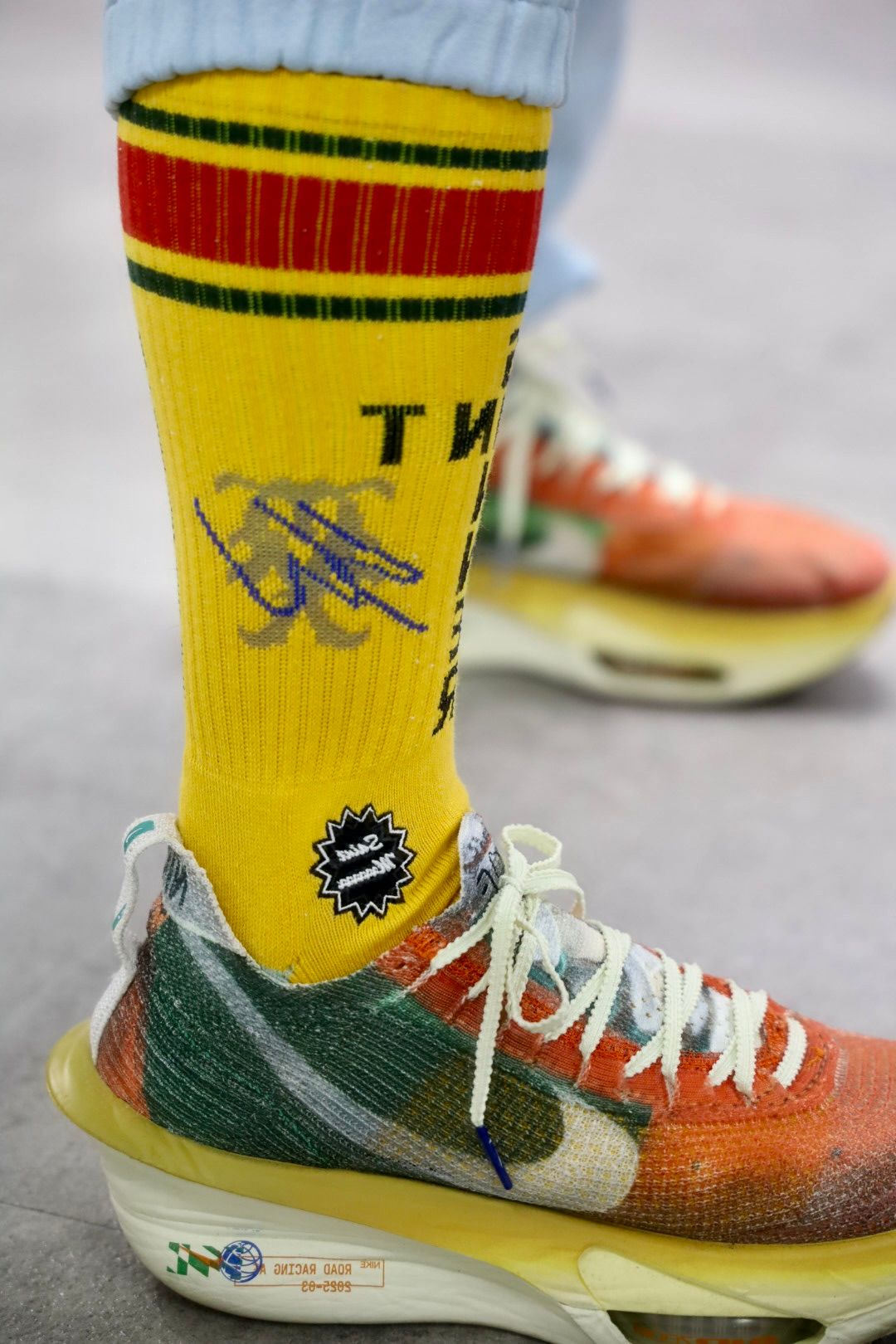 セントマイケル 26SS SW SOCKS/SAINT SW(SM-MK8-0000-C15)YELLOW