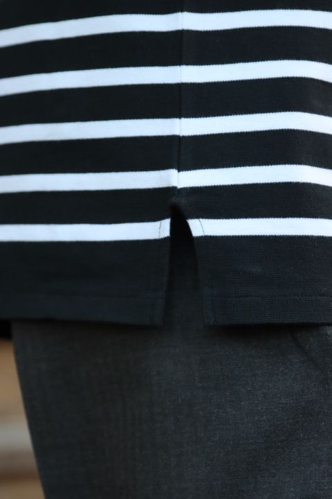 Ets.MATERIAUX French panel border(BLACK×WHITE)style.
