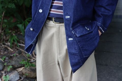 STUDIO NICHOLSON DEEP PLEAT VOLUME PANTS style. 2022.08.10.