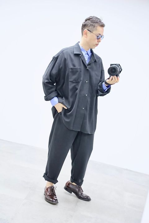 Graphpaper 26SS Viscose Viyella L/S Sleeping Shirtスタイル2026.3.14.