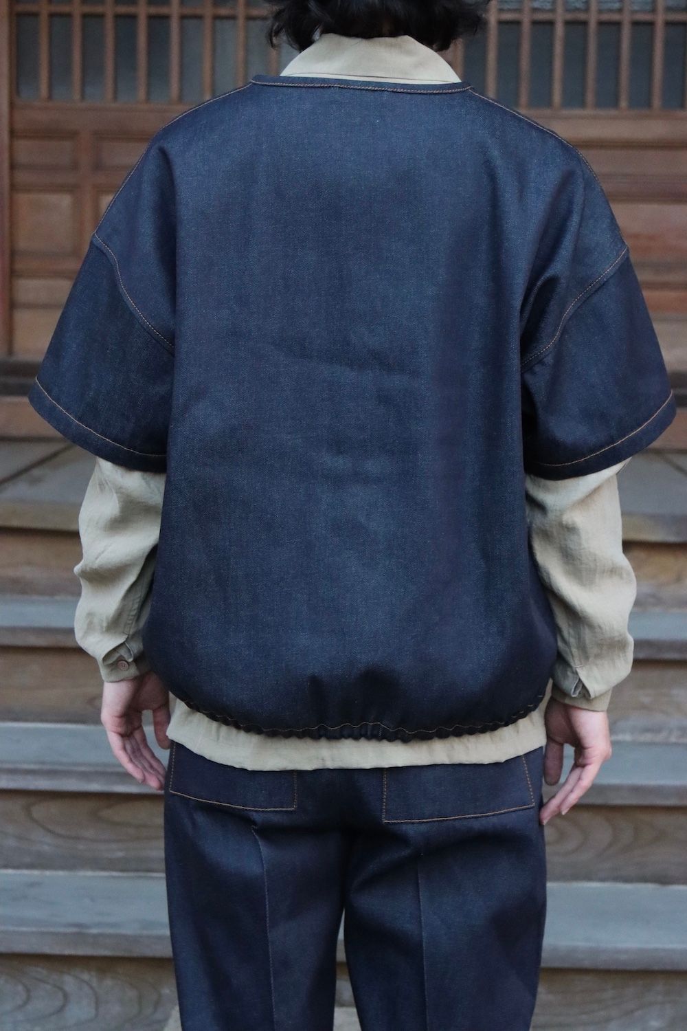 SEEALL ZIP PULLOVER JACKET,DOUBLE WAIST BELT PANTS set up SEEALL ZIP PULLOVER JACKET,DOUBLE WAIST BELT PANTS set up