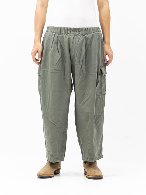 イズネス26AW Herringbone 6-Pocket Pants(26AW_11_1005SSPT05)KHAKI☆9月5日(土)発売！