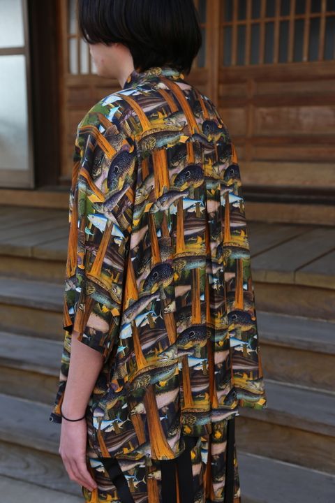 KIDILL×Winston Smith Wide Shirts(KL492-DD) style.2021.2.11.