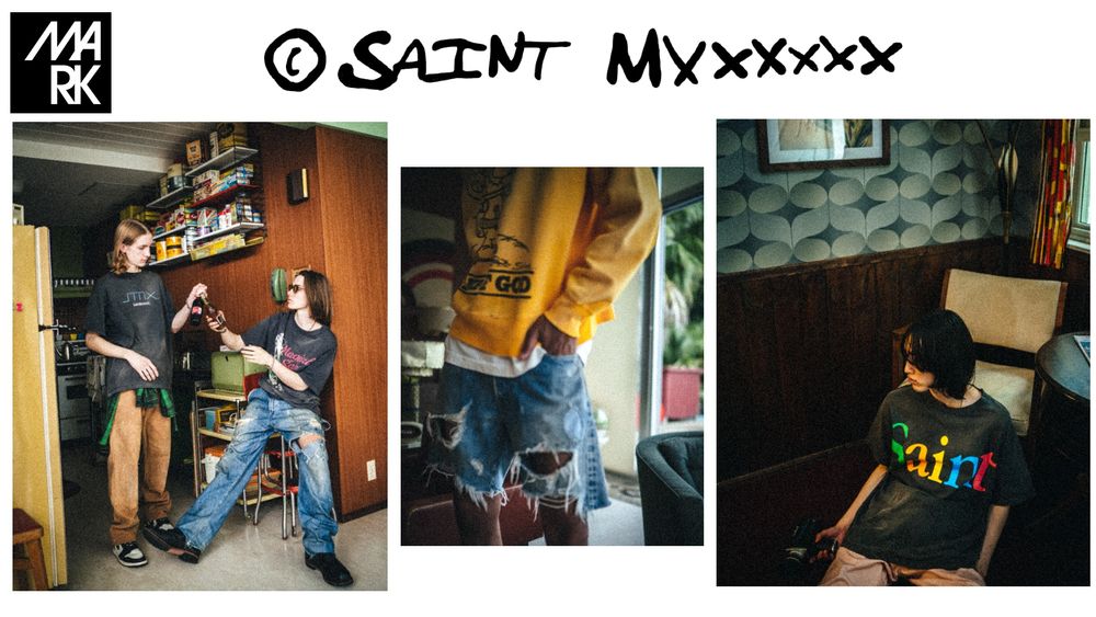 ©SAINT M×××××× 24SS☆5月18日(土)10:00発売!