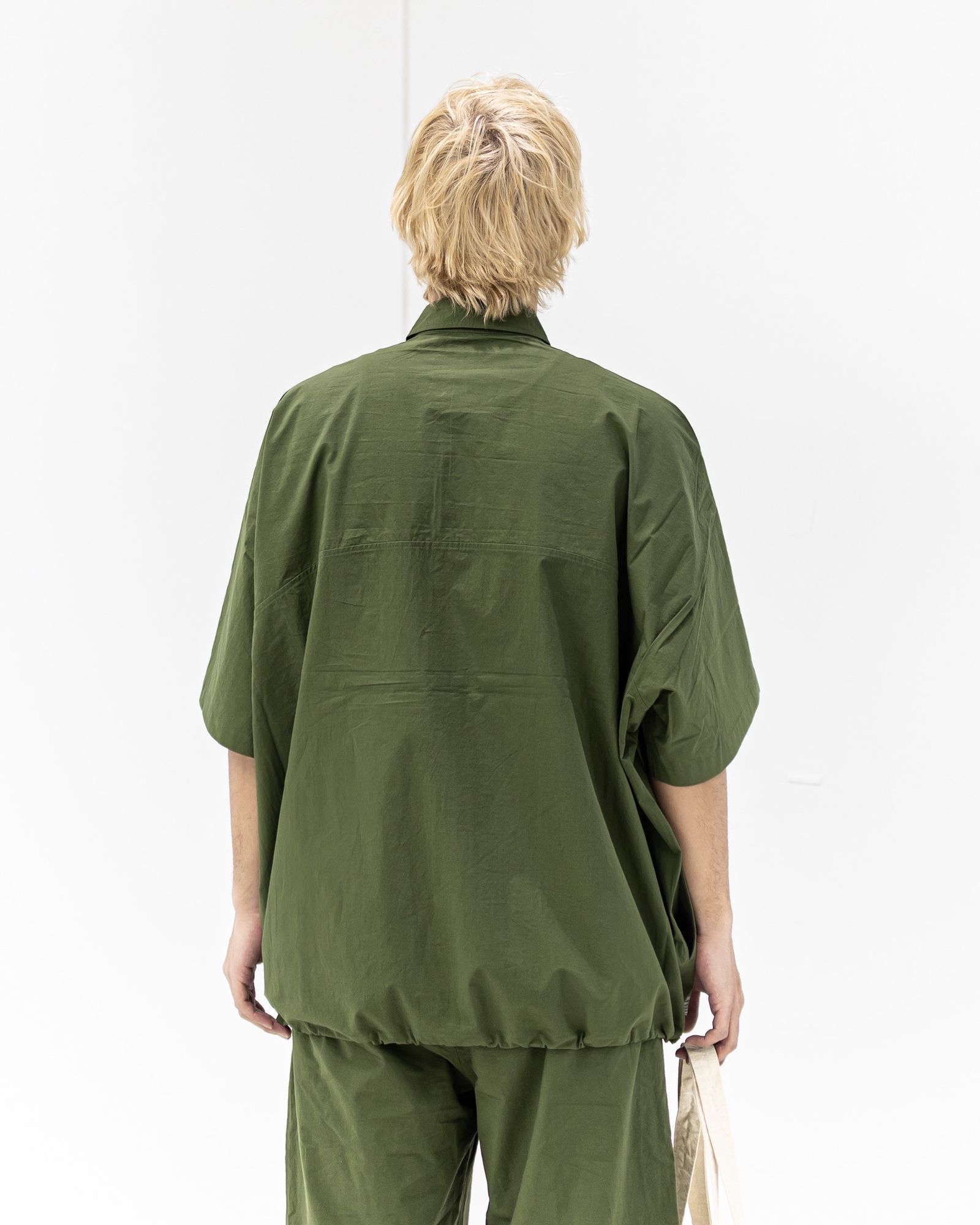 FreshService CRISP COTTON ANORAK S/S SHIRT (KHAKI) 新作発売！