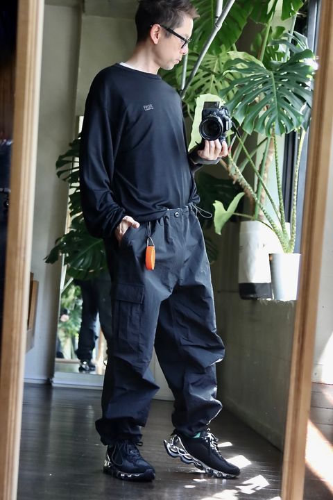 SEDAN ALL-PURPOSE FW23 Big Cargo Pants"Black"スタイル