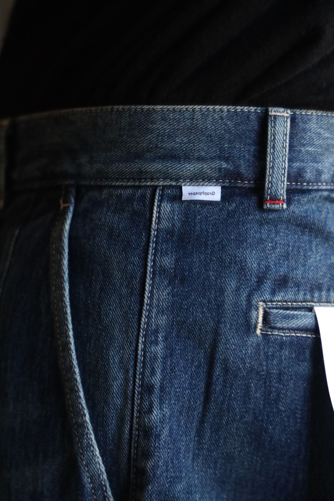 Graphpaper Selvage Denim Two Tuck Pants