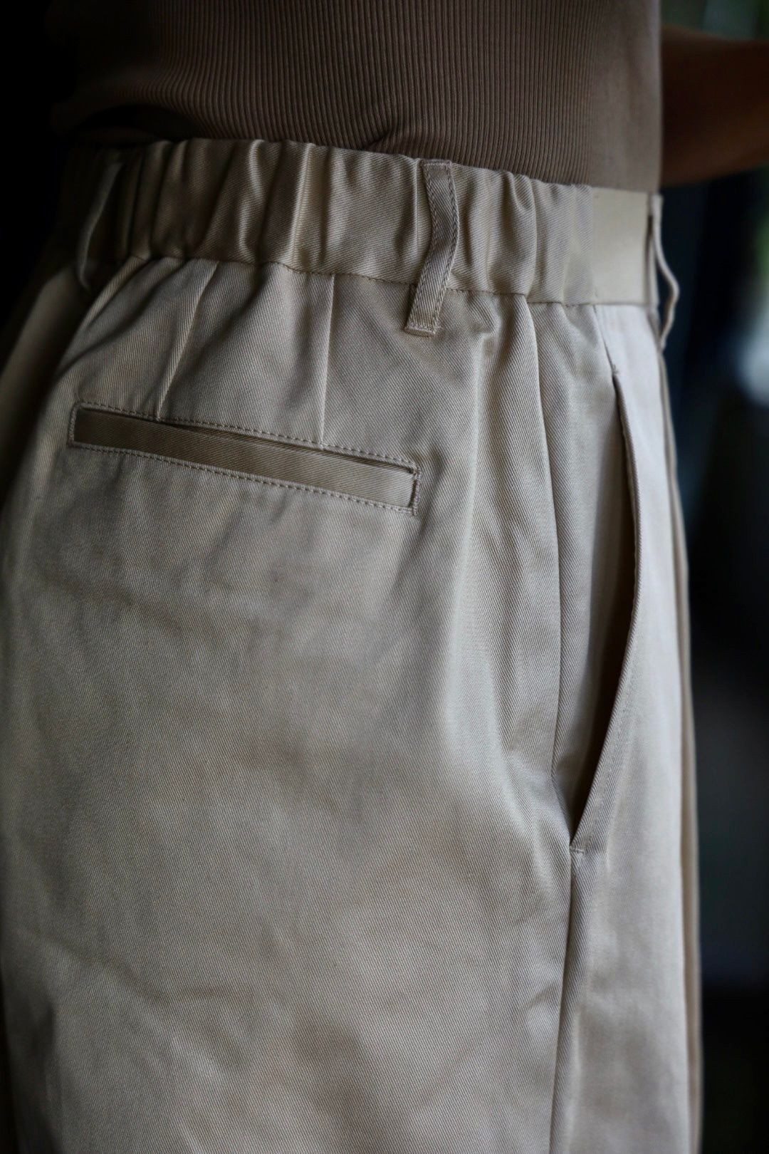 グラフペーパー  25AW Westpoint Chino Wide Straight Trousers(GM253-40150B)BEIGE☆8月16日(土)発売！
