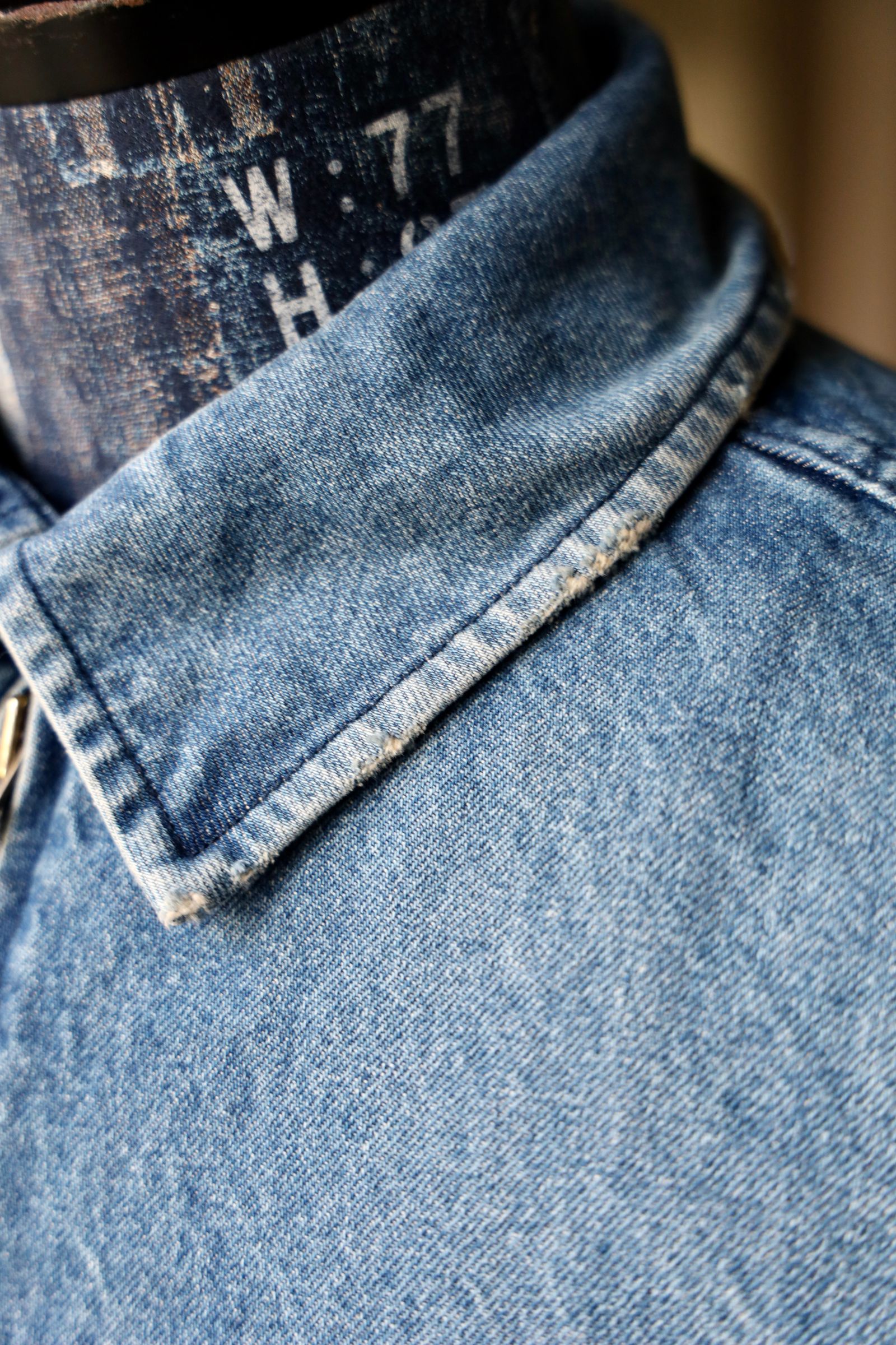 S.F.C 25SS エスエフシー WASHED DENIM JACKET(SFCSS25J01) Washed Blue☆1月25日(土)発売！