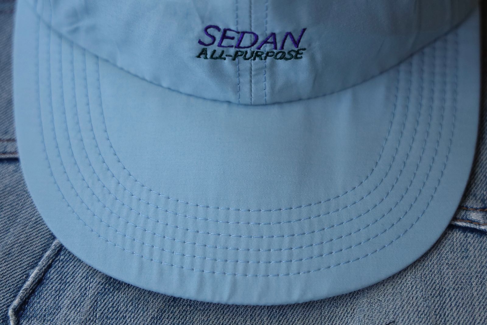 セダンオールパーパス 25AW Tech Logo C/N Camp Cap(SD25F-CP01)Slate Blue☆7月26日(土)発売！