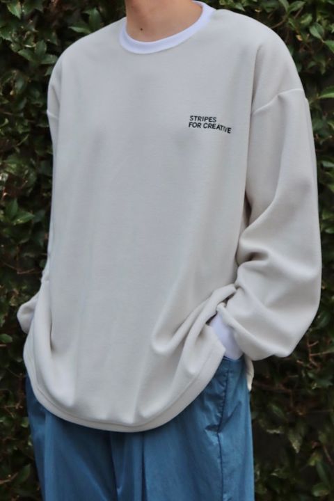 S.F.C BASIC FLEECE(SFCFW21CS05) style.2021.9.7 ※9月11日発売