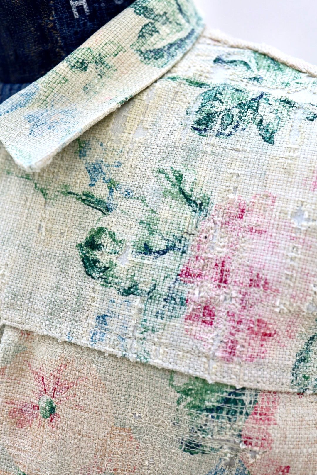 ジュンヤワタナベマン 26SS Levi'sWネーム レーヨンリネン花柄プリント×牛革ジャケット(WQ-J204-051)☆2月6日(金)発売！