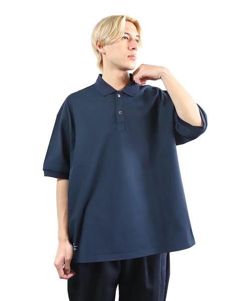 FreshService 24SS 新作DRY PIQUE JERSEY S/S POLO(NAVY) style 2024.3.22