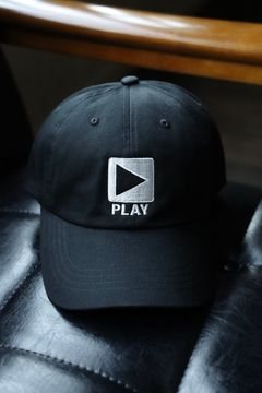 イズネスミュージック 25SS PLAY CAP(IMP5_18_CAPIM05)BLACK