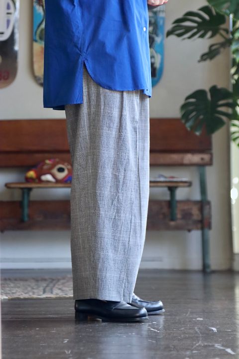 ADULT ORIENTED ROBES 22SS グレンチェックスタイル.2022.4.17.