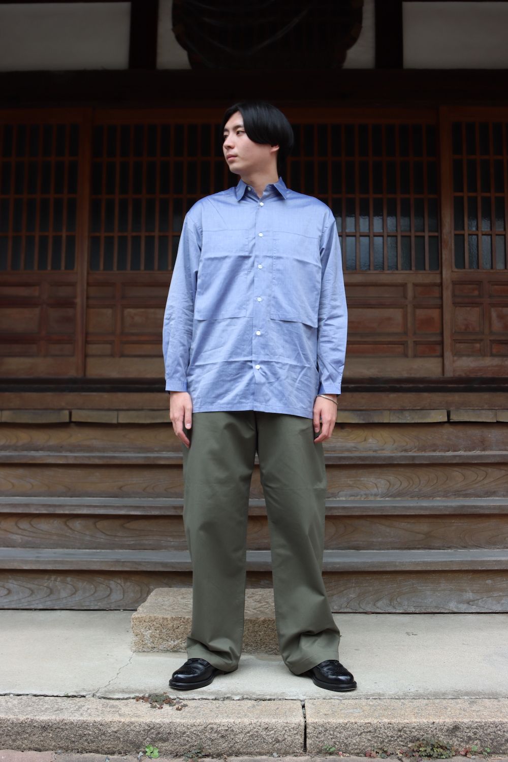 E.TAUTZ CORE FIELD TROUSERS(XTRS06 1015) style.2021.9.5. | 1895 | mark