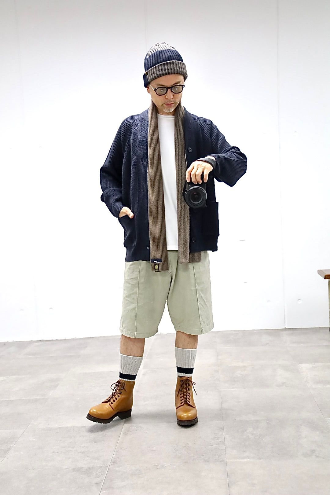 COMME des GARCONS HOMME 26FW BATONER ZIPカーディガンスタイル