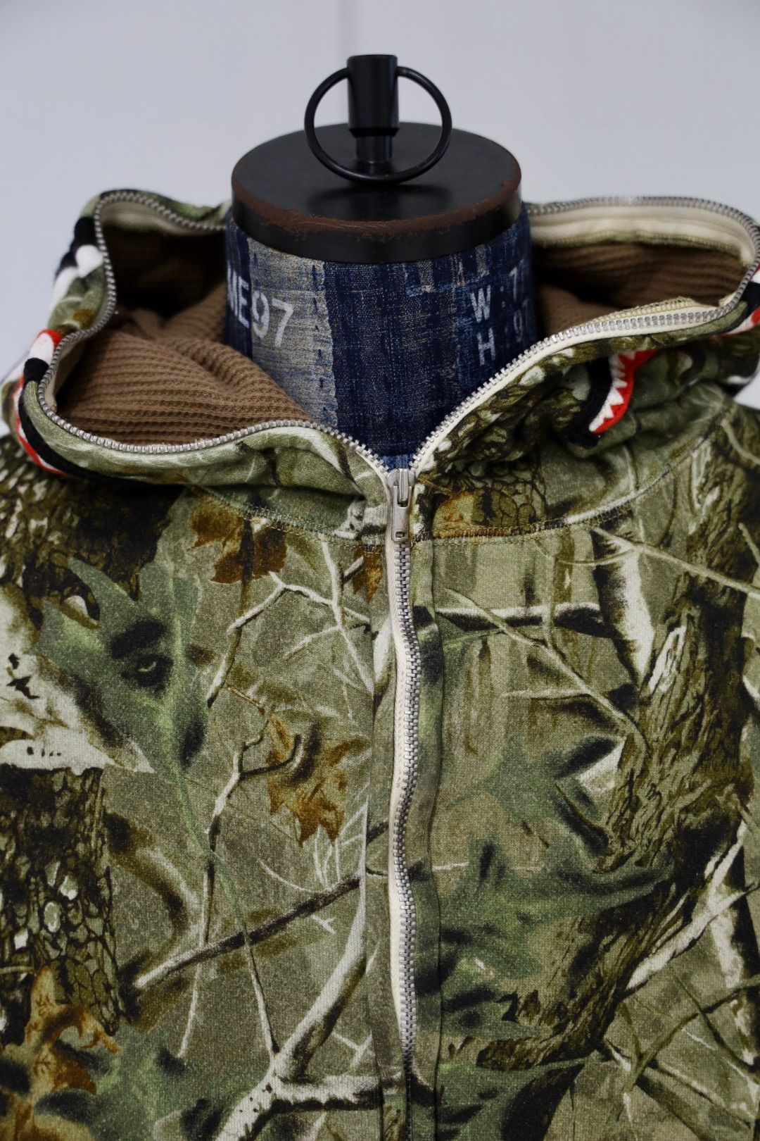 セントマイケル BAPE_ZIP HOODIE/SAHARK/CAMO(SM-HR1-0000-C38)