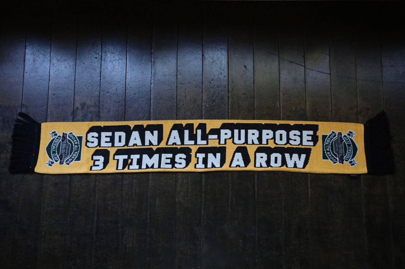 セダンオールパーパス FW24 Football Scarf(SD24F-ACO3)YELLOW☆11月9日(土)新作発売！