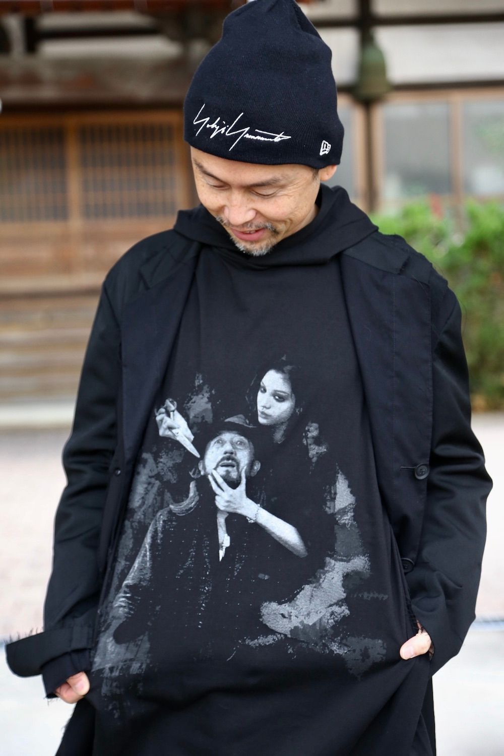 Yohji Yamamoto ヨウジヤマモトフード長袖PTスタイル.2020.12.12.