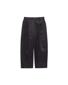 グラフペーパー Westpoint Chino Wide Tapered Trousers(GM263-40166B)BLACK☆8月15日(土)発売！