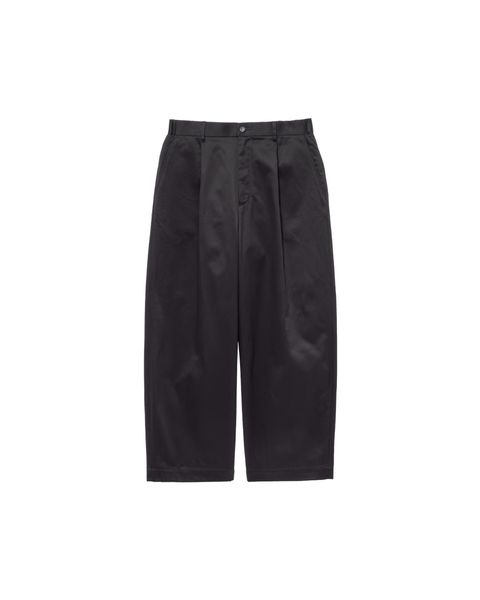 グラフペーパー Westpoint Chino Wide Tapered Trousers(GM263-40166B)BLACK☆8月15日(土)発売！