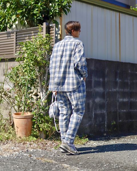 STRIPES FOR CREATIVE FW23 SFC OG CHECK SHIRT&PANTSスタイル
