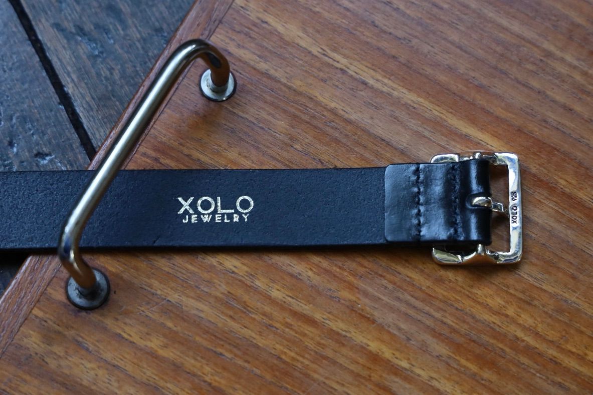 XOLO - ショロジュエリーベルト Square Narrow Buckle Belt