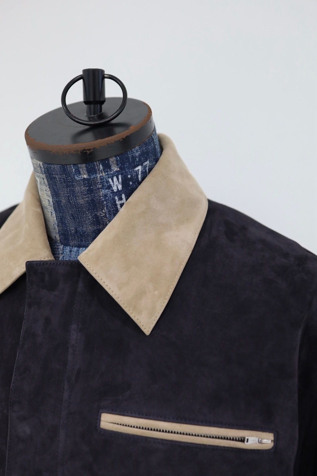 YOKE SPRING SUMMER 2026 Goat Suede Work Jacket(YK26SS01163B)CARBON☆12月20日(土)発売！