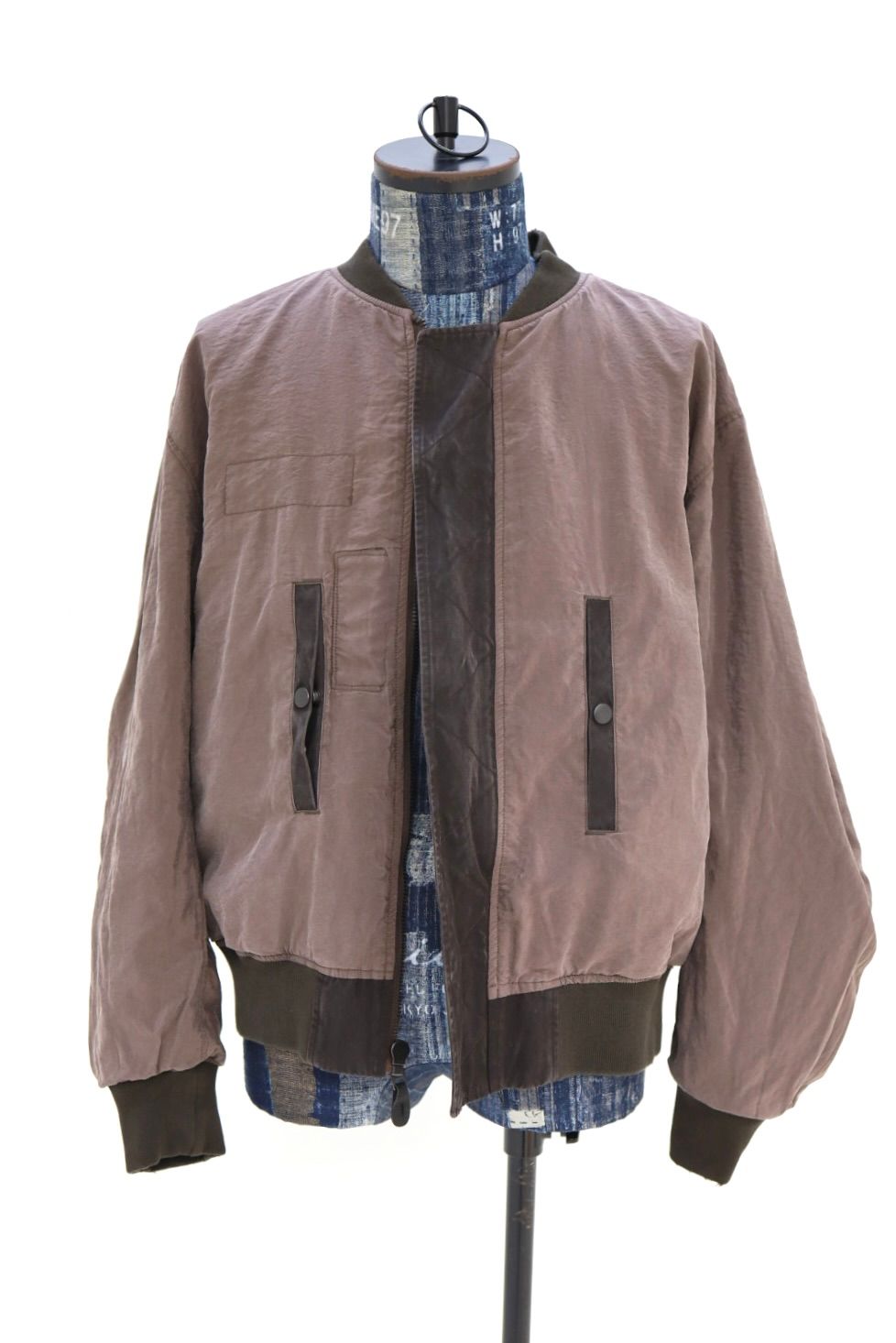 アプレッセ 2026 STYLE1 Vintage Silk Light B-15C Flight Jacket (26SAP-01-22)BROWN☆2月7日(土)発売！