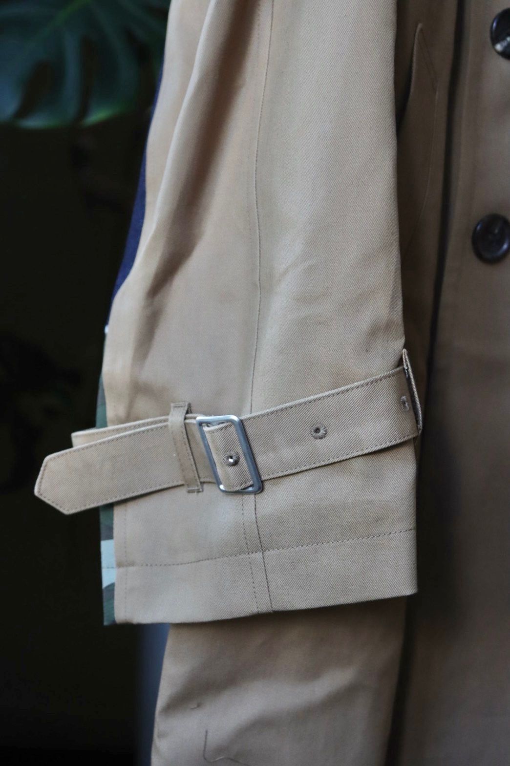 ジュンヤワタナベマン 22FW Levi'sコラボトレンチコート(WJ-C902-100) BEIGE/INDIGO
