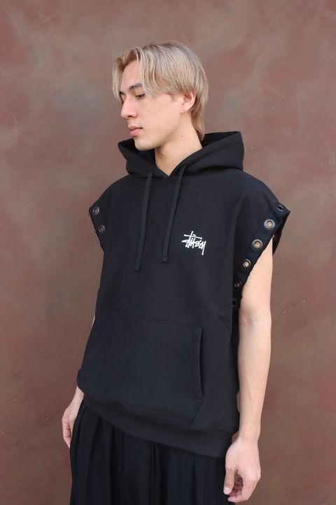 ジュンヤワタナベマン 24SS eYe JUNYA WATANABE MAN×STUSSYコラボフーディー style 2024.3.14