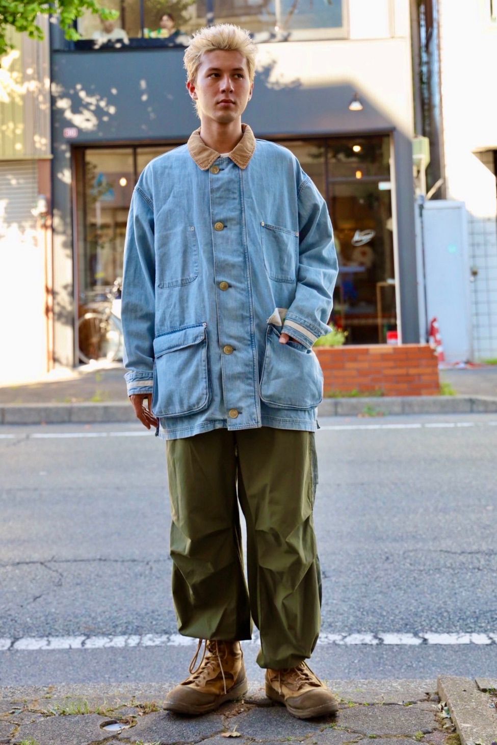 ヨーク 25FW VINTAGED DENIM COVERALL HALF COAT(YK25FW01067C)INDIGO☆9月6日(土)発売！
