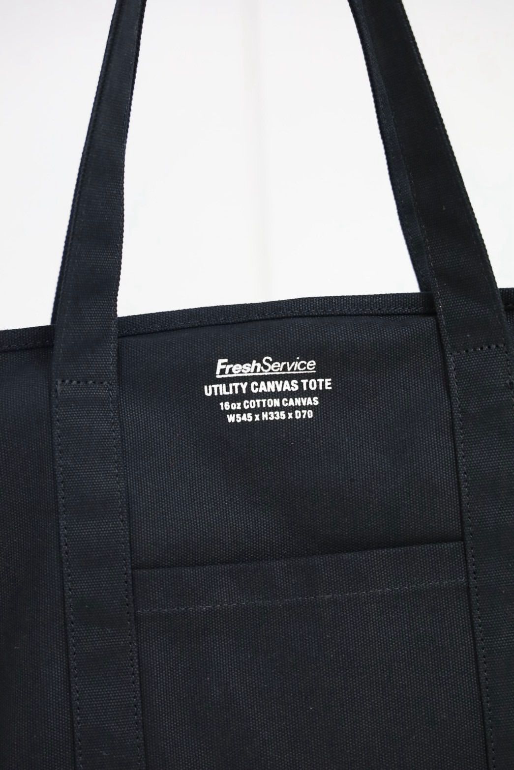 フレッシュサービス 26AW UTILITY CANVAS TOTE "FE MONOGRAM"(FSP263-90121FE)BLACK☆8月29日(土)新作発売！