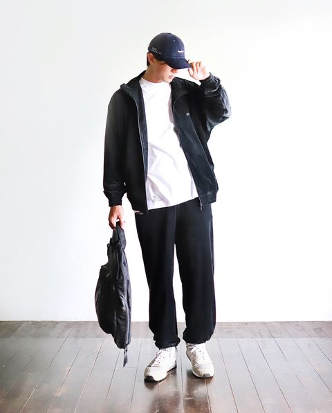 FreshService VELOUR JERSEY BLOUSONスタイル