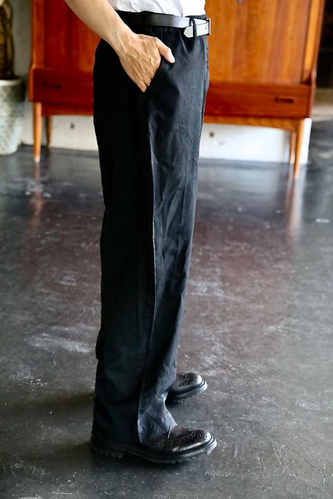 COMME des GARCONS HOMME 綿裏毛製品洗いスウェットスタイル.2025.9.5.