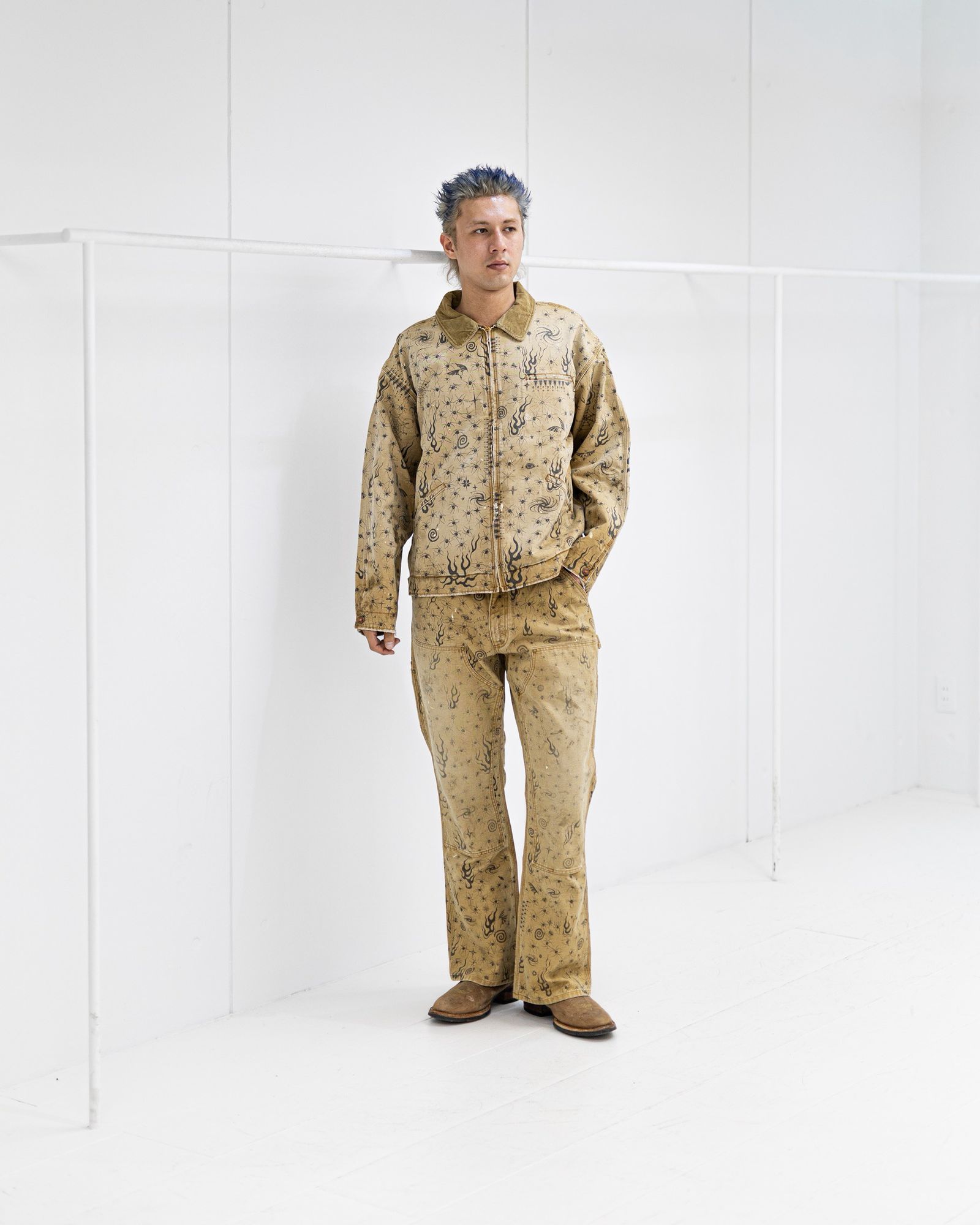 SAINT Mxxxxxx Dr.Woo DW_DETROIT JKT MARKスタイル