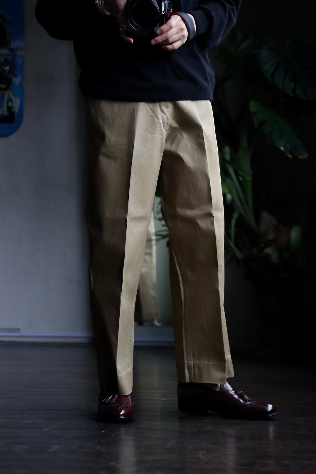 A.PRESSE Vintage US ARMY Chino Trousersスタイル | 3145 | mark