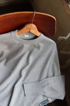 アプレッセ24SS ニット Cotton knit L/S T-Shirt(24SAP-03-06K)GRAY☆2月10日(土)発売！