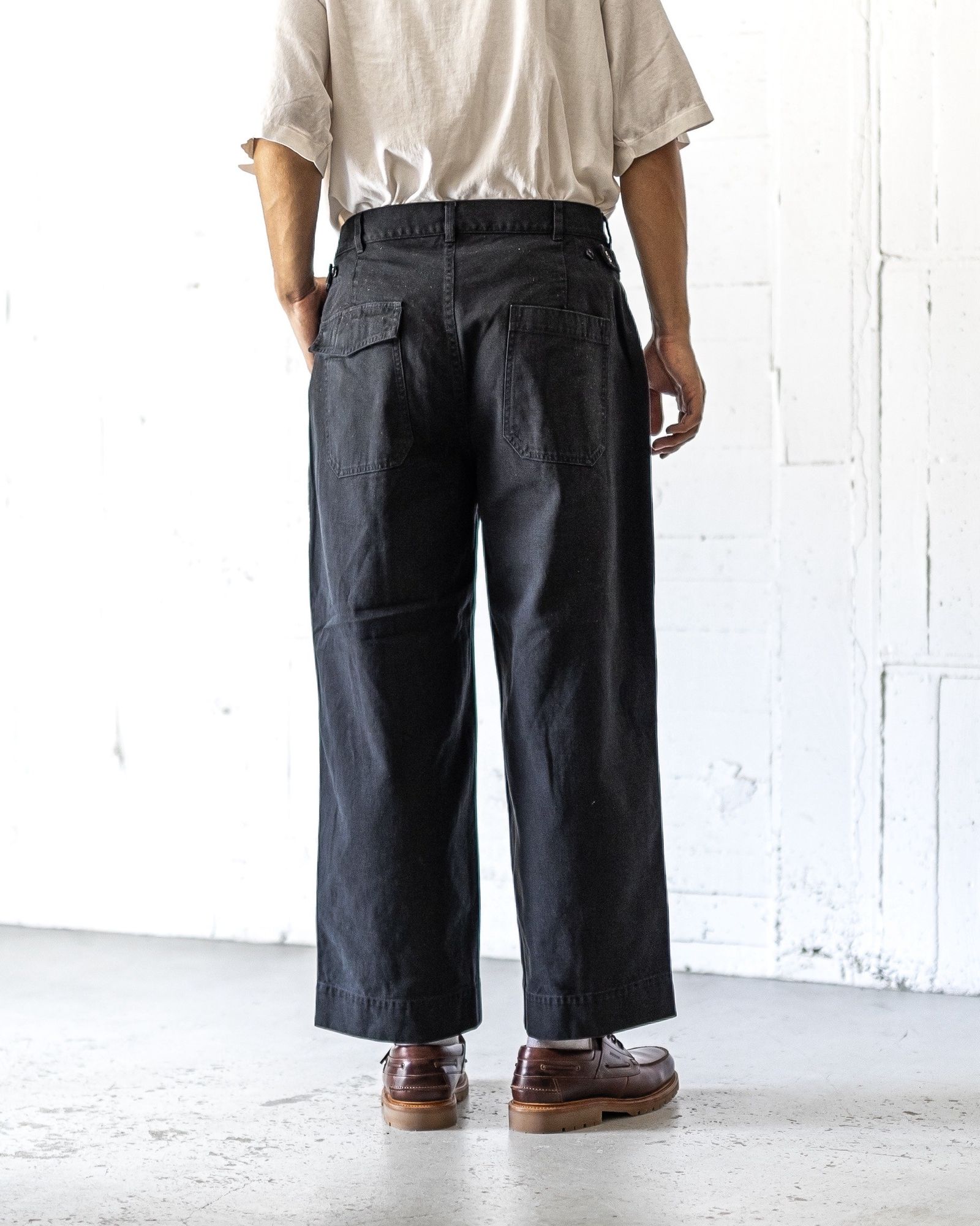 アプレッセ 2025 STYLE2  USAF Hemmed Bottoms(AP-4009)BLACK☆8月23日(土)発売！