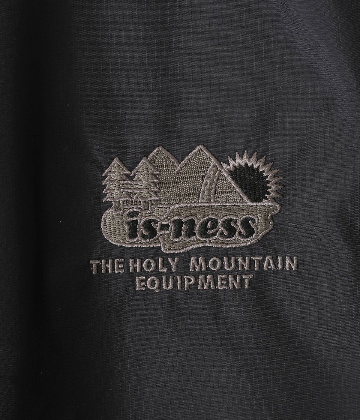is-ness イズネス24SS 3-LAYER TRANSFORMABLE JACKET(1006SSJK01)BLACK