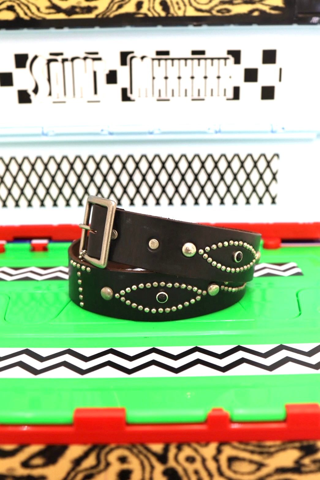 セントマイケル 26SS BLACK STONE HTC_BELT (SM-MK8-0000-C65)BLACK☆5月16日(土)発売！