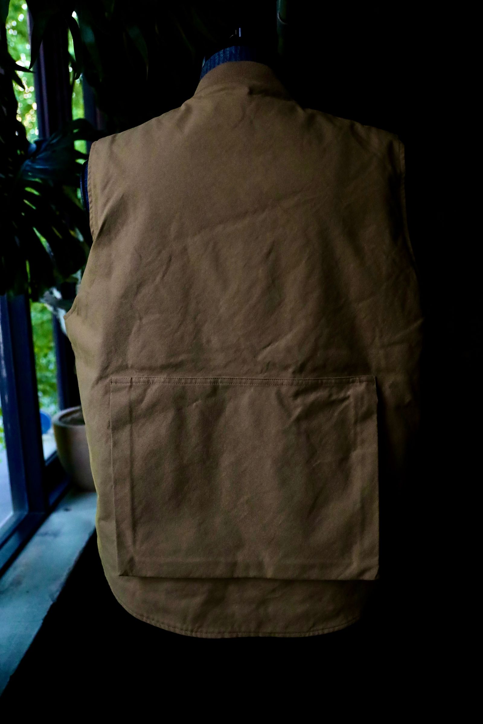 フレッシュサービス BOA LINED DUCK VEST (FSC243-30185)BEIGE
