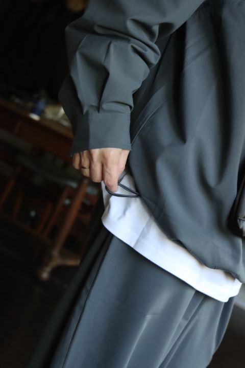 FreshService WOOLY CLOTH ANORAK SHIRTスタイル.2022.10.30.