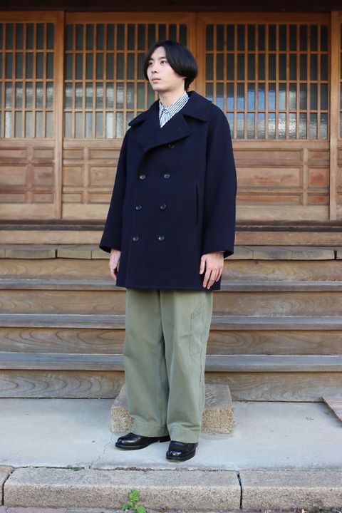 A.PRESSE Pea Coat style