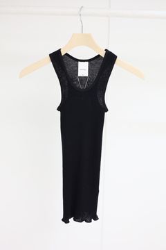 【Women's】プロダクトトゥエルブ  Super 120’s Wool Tank Top(26SS-WCS02)BLACK☆新作発売！