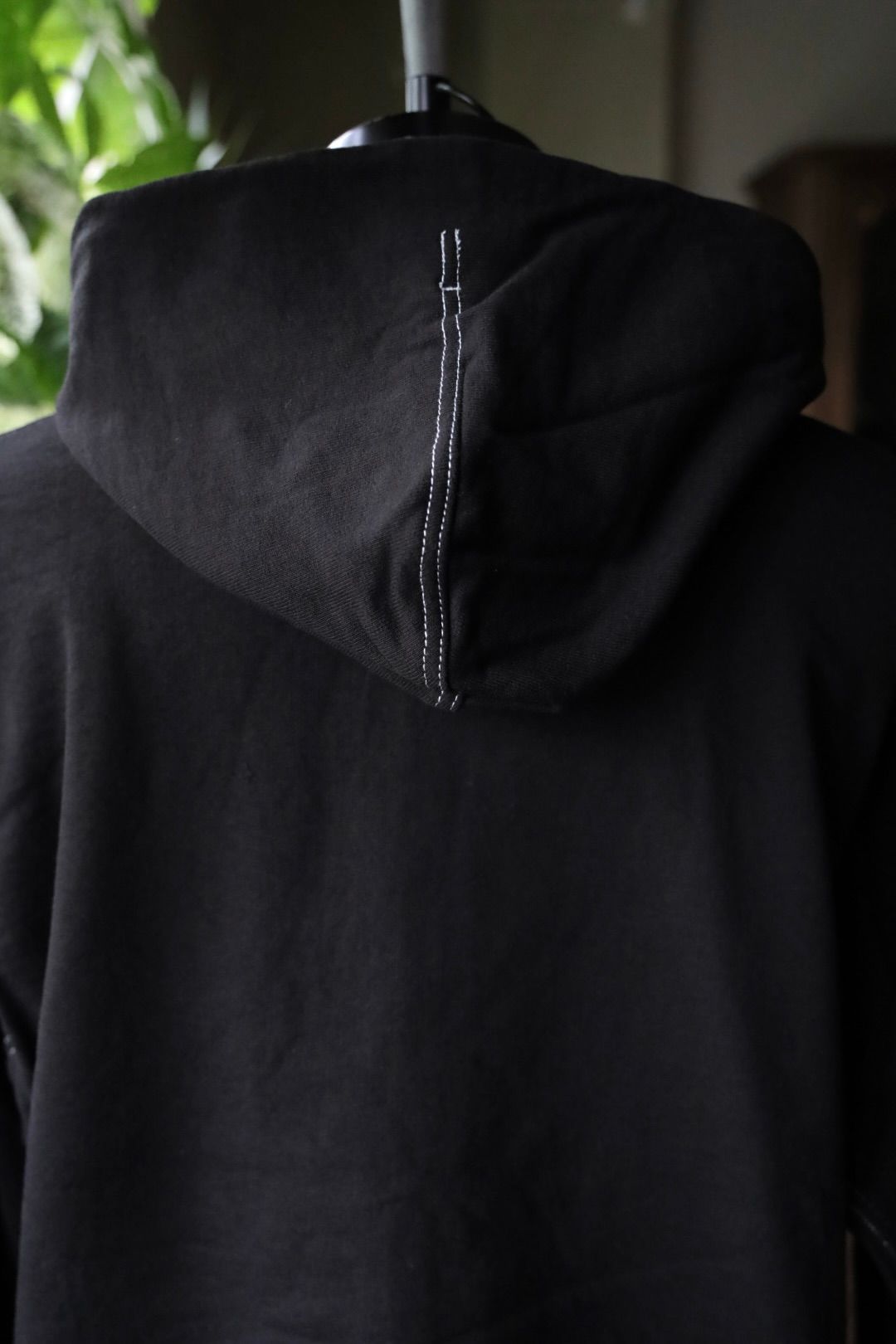 コムデギャルソンオム25FW 綿裏毛ジップアップフーディ(HP-T012-051)BLACK☆9月5日(金)発売！