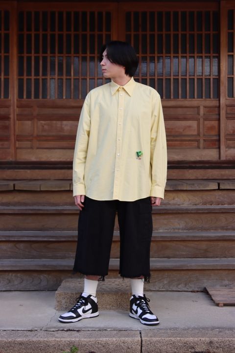 doublet VEGETABLE DYED SHIRT(22SS21SH104) style.2022.1.15.