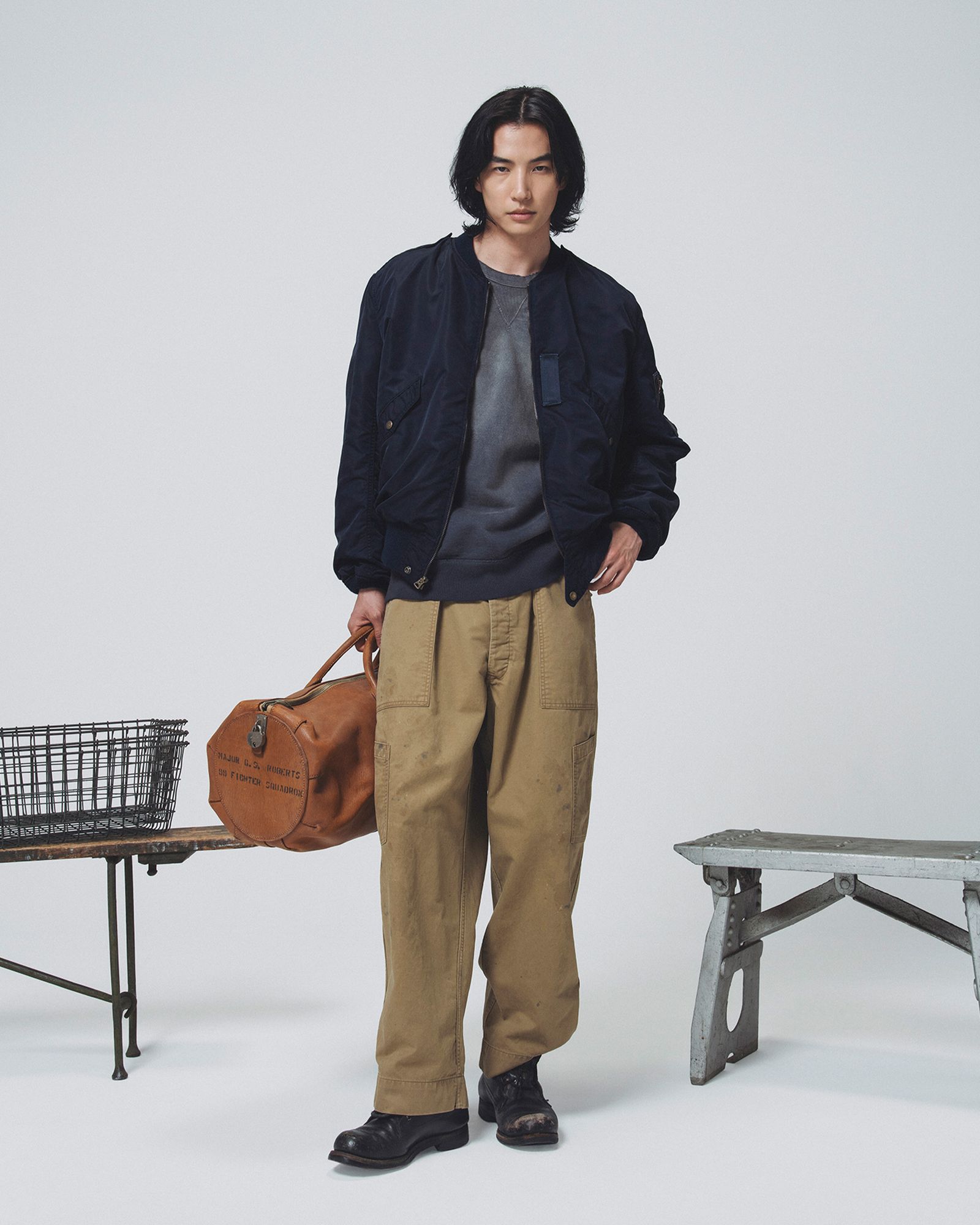 BOW WOW 26FW L-2A FLIGHT JACKET(BWU-L2AFJ)NAVY☆10月31日(土)発売！