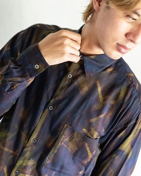 YOKE PATTERNED REGULAR COLLAR SHIRTスタイル 8月24日(土)新作発売！